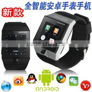 China Manufacture 2014 android smart watch phone S5