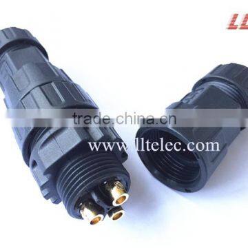 3 pole screw terminal wire to wire connector waterproof cable connector