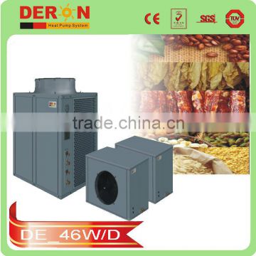 37kw deron air water heat pump dryer guangzhou for industry