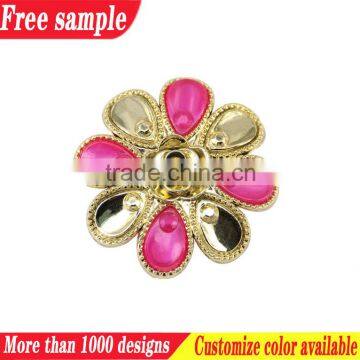 Shoes flower accessory girls sandals decoration buckle accessories