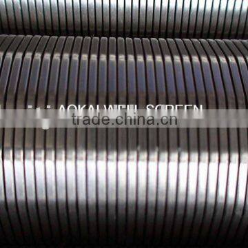 Galvanized well screen