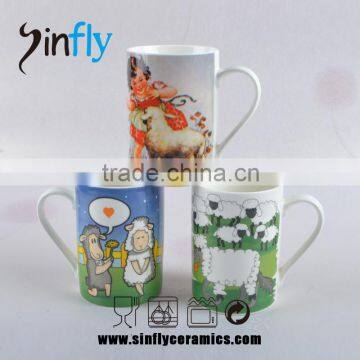 High Quality Ceramic Milk Mug With Cartoon Image photo-6