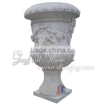 Garden Marble Planters, Garden Stone Flower pots