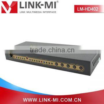 LM-HD402 Ultra 4K HDMI Matrix 4x2 With SPDIF + 3.5mm Audio photo-5