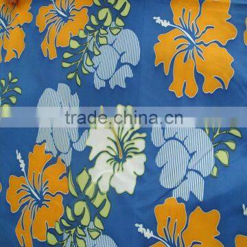 Twill printed peach skin/ printed fabric/ twill fabric