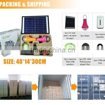 New Portable Led Solar Light With Usb Charger Port photo-6