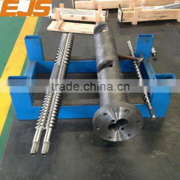 parallel double screw and barrel for PVC PE PTA extruding machine