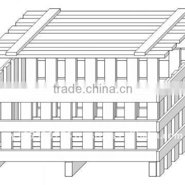 Hirotako 7 Wooden Crate