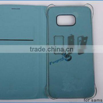 Leather Case Factory Directly Selling Two Mobile Phones Leather Case for Samsung in With Cheap Price photo-6