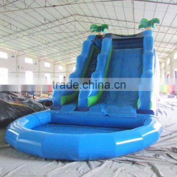 Best Quality Largest Inflatable Water Slide/inflatable City Slidel/inflatable Slide With Pool photo-2