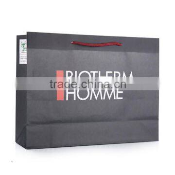 Black High Quality Famous Brand Paper Bag