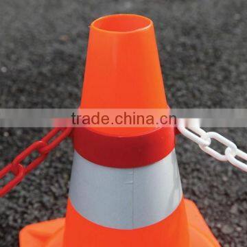 plastic cone safety chain