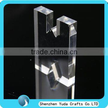 Hot Sale Acrylic Glass Block Custom Transparent Letter Blocks photo-2