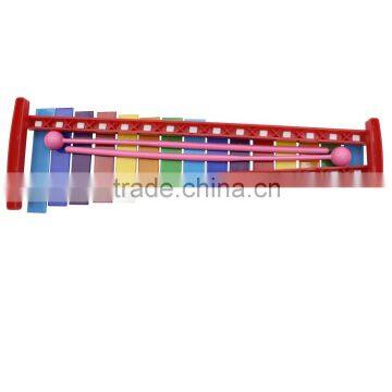 Kids Children Toddler Colorful 15 Note Glockenspiel Educational Musical Instrument Rhythm Band Toy Percussion photo-3