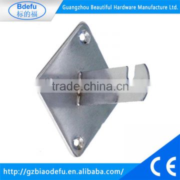 Wall mount for metal grid panel, grid mesh metal panel holder brackets