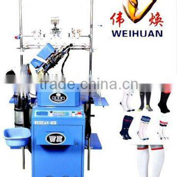 automatic single cylinder professional sports sock knitting machine(4.5 inch)