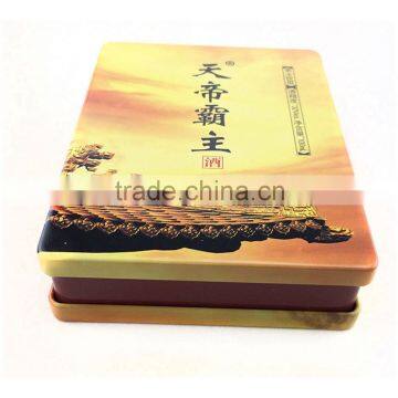 Dongguan OEM Luxury Print Tobacco Tin Box Package
