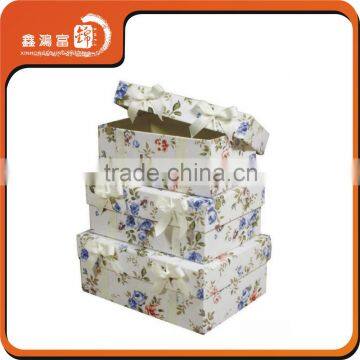 Beautiful good quality gift paper box wholesale