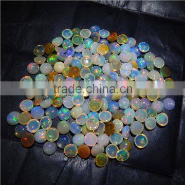 7mm NATURAL ETHIOPIAN OPAL NICE RAINBOW FIRE QUALITY LOT