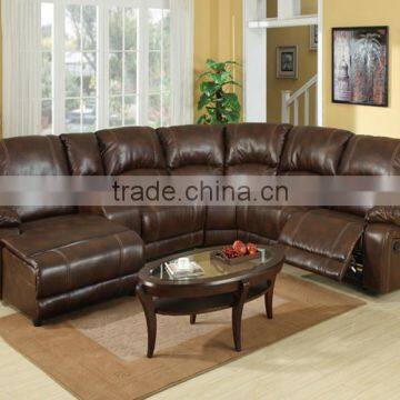 Alibaba supplier wholesales leather recliner sofa products made in China