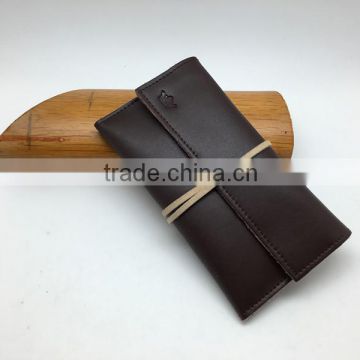 Manufacturer wholesale genuine leather tobacco pouch cigarette pouches