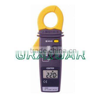 CENTER-220 mini clamp meter, clamp meter tester, AC CLAMP METER