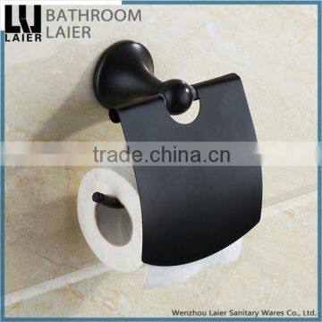 Customized Classic-Style Covered Zinc Alloy ORB Finishing Bathroom Accessories Wall Mounted Toilet Paper Holder