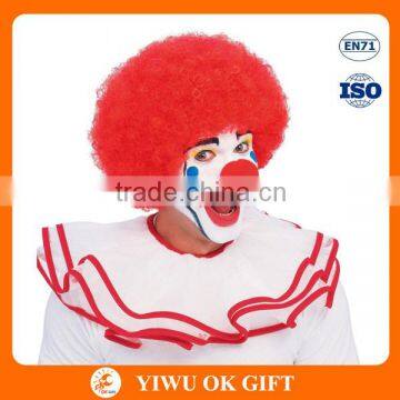 Carnival Funny Dress Masquerade Party Rainbow Clown Wig photo-5