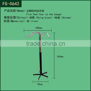 Chinese producing big elegant garment racks for sale