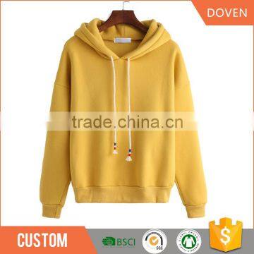 Wholesale customized blank plain fleece hoodie sweatshirt