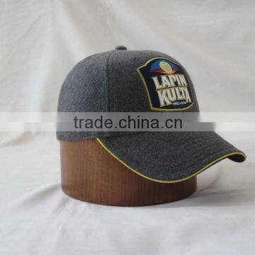 Flannel Fabric Baseball Winter Cap photo-4