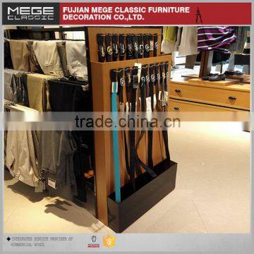 Exclusive Design Wooden Retail Belt Display