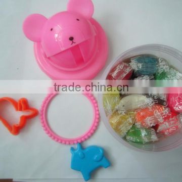 panda shape play dough toys