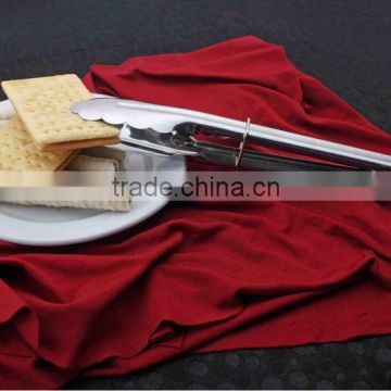 Stainless steel tongs in utensiles