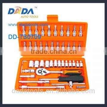 DD-TS0709 46pcs Socket Set,Socket Wrench,Auto Repair Hand Tool