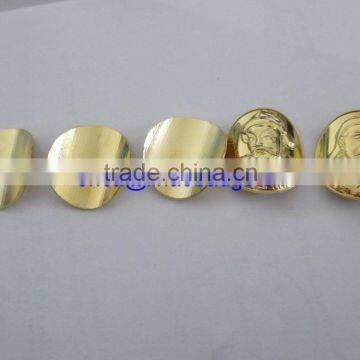 2015 Souvenir Custom Curve Metal Gold Coins With Your Own Fashion Design photo-2