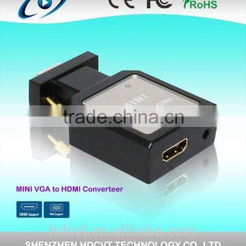 good quality 1080P MINI VGA to HDMI Converter