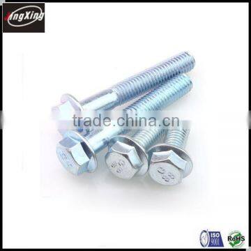 factory price carbon steel DIN6921 grade8.8 galvanized flange bolt