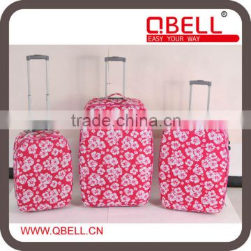 Set of 3 Flower Luggage promotion with printing