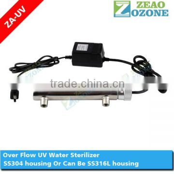 40w 12gpm uv lamp sterilization stainless steel portable uv water purifier