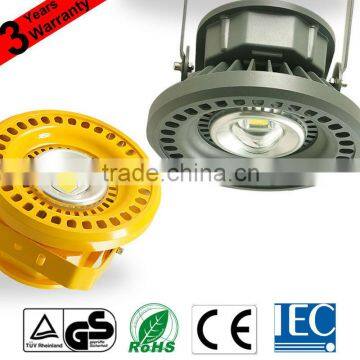 TUV CE RoHS IEC Approved Explosion Proof 80W LED Recessed Canopy Light