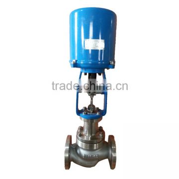 AC380V flange ss316 gas control valve with electric