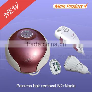 N2+ Nadia 2015 Mini IPL intense plused light hair removal beauty machine