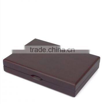 Chinese Factories Wholesale Custom Wooden Jewelry Box, Dark Brown Fashion Beautiful Gift Box