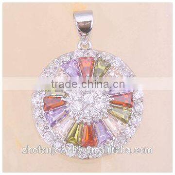 unique high end fashion jewelry multicolor gemstone necklace