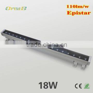 China oreab 18w high quality outdoor led lights wall washer