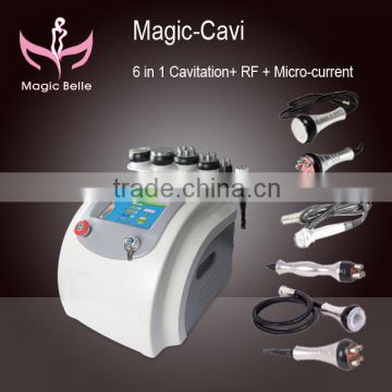 Alibaba express/The factory at a low price 6 in 1 cavitation rf machine/CE certification