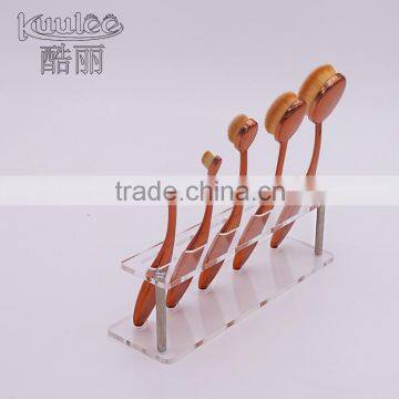 Fashion High Quality Best Sells New Arrival Acrylic 5Holes Cosmetics Makeup Brush Holder