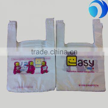 2% EPI Biodegradable Custom Printed Plastic T-shirt Type Charity Bags photo-6