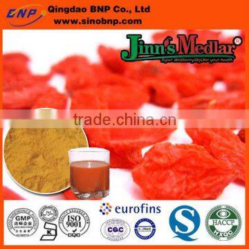 Sun dried goji berries for anti-aging and anti-oxidant